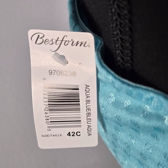 NWT Women’s Light Blue Everyday Wear Bra – Size 42C - Picture 3 of 3